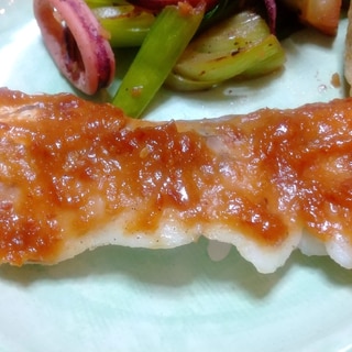 鱈の梅味噌焼き